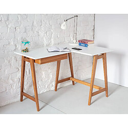 Ragaba Bureau d'angle Luka - Rose