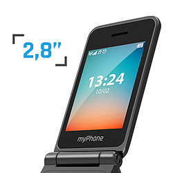 Myphone téléphone portable - Bleu marine pas cher