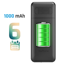 Acheter Myphone Téléphone portable 4G LTE Double SIM Autonomie 6 jours USB C Noir