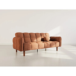 Bestmobilier Adam - Canapé convertible clic-clac 2 places en tissu texturé