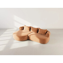 Avis Lisa Design Angela - canapé d'angle gauche 4 places en velours texturé