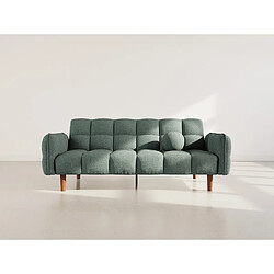 Bestmobilier Adam - Canapé convertible clic-clac 2 places en tissu texturé
