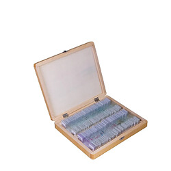 Bresser Optik Set de 100 lames préparées Bresser, avec étui