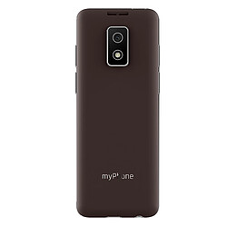 Myphone Téléphone Senior touches mémoires Autonomie 18 jours socle de charge Marron