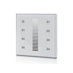 Sunricher télécommande murale LED monochrome 4 zones