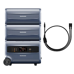 Runhood kit de secours modulaire F2400 + 2 B2400 pour batteries solaires