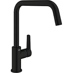 Robinet de Cuisine GROHE Start - Noir Mat - À Levier Unique - Bec Haut - Rotation 150° Robinet de cuisine - Mitigeur monocommande évier - Noir mat - Bec haut - Rotation 150° - GROHE Start - 304702430