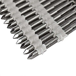 1000 Pointes en bande 50 x 2.8 mm 34° inox NORFIX NFX11411 A4 liaison plastique annelée