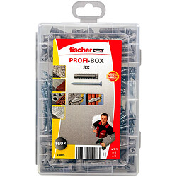 Avis Fischer Chevilles nylon SX avec vis - 160 pièces