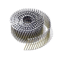 7200 Pointes en rouleau 64 x 2.5 mm 16° NORFIX NFX11406 plat zingué bichromaté 13µ annelées liaison fil cuivré