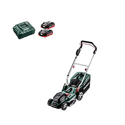 Tondeuse sans fil METABO RM 36-18 LTX BL 36 - 18V - 2 batteries 5,2Ah + chargeur