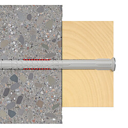 Avis Fischer chevilles rallongées DuoXpand - 50 pièces