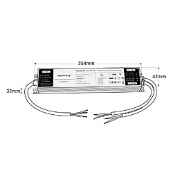 Barcelona LED Barcelona-led alimentation LED dimmable pour rubans 24V 150W