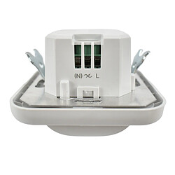 Barcelona LED Détecteur de mouvement PIR 160º - Mécanisme mural carré