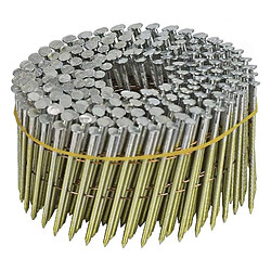 7200 Pointes en rouleau 70 x 2.5 mm 16° NORFIX NFX11357 plat zingué bichromaté 13µ annelées liaison fil cuivré