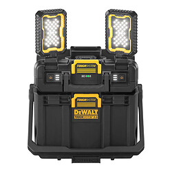 DeWalt DWST08061-1 Werkzeugbox mit integrierten Leuchten 395 x 352 x 255 mm ToughSystem 2.0 - ohne Akku, ohne Ladegerät