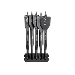 DeWalt DT70832 Barrette 5 mèches plates bois 18/20/22/25/32 mm TOUGH CASE