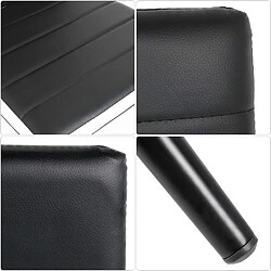 Sinlikon Lot de 6 Chaise Cuisine, Chaise de Salle à Manger, Dossier Haut de la Cuisine, Chaise de Salle à Manger Confortable et Durable - Blanc (6)