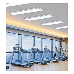 Barcelona LED Panneau LED 120x30 extra-plat en saillie - Driver Philips - 44W - Blanc Froid