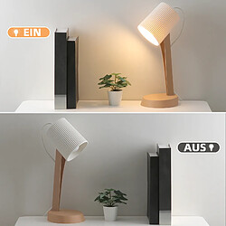 Nettlife Lampe de table et chevet - Marron pas cher