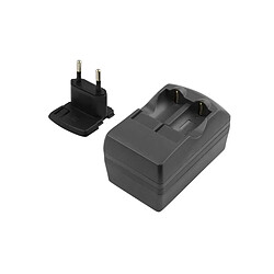 Avizar Chargeur Pile CR2 CR123 3V Compatible Canon / Kodak / Nikon 3V Noir