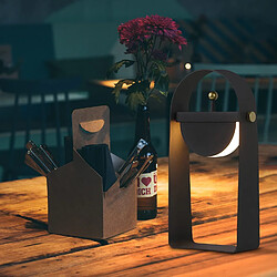 NETTLIFE Lampe de chevet LED avec fonction de charge lampe de table veilleuse portable luminosité réglable