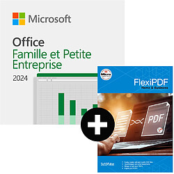 Microsoft Office Famille et Petite Entreprise 2024 + FlexiPDF Home & Business