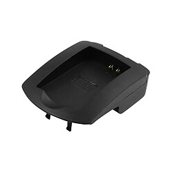 Avizar Socle de charge pour Batteries Appareil Photo Casio NP-90 Noir