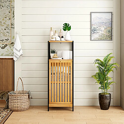 Acheter Sanless Panier à linge bambou - Bois clair