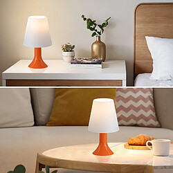 Nettlife Lot de 2 lampes de chevet E14 - Orange pas cher