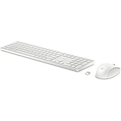 clavier et souris HP 860P8AA Blanc Qwerty US