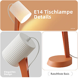 Avis Nettlife Lampe de chevet de salon - Orange
