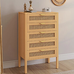 Idmarket CHIFFONNIER 5 TIROIRS EDHEN 60