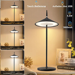 Avis Nettlife lampe de chevet LED tactile - Noir