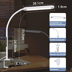 Avis Nettlife Lampe de bureau - Blanc
