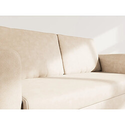 Acheter Bestmobilier Marilia - canapé 2 places convertible déplimousse en simili