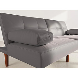 Acheter Bestmobilier Philae - Canapé convertible clic-clac 2 places - en simili