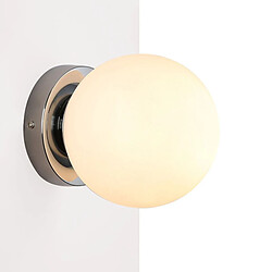 Barcelona LED Applique murale globe en verre "AVA" - E27 - IP44