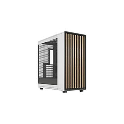 Boîtier PC - FRACTAL DESIGN - North XL RC Chalk White TG - Blanc - ATX - USB 3.1 Gen 2 Type-C - 2xUSB 3.0