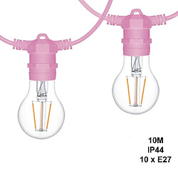 Barcelona LED Câble guirlande guinguette extérieur 10 mètres - IP44