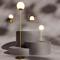 Barcelona LED Applique murale globe en verre "Elsa" - E14