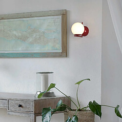 Barcelona LED Applique boule en verre "ATOM" - E27 - Ø 15cm