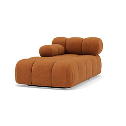 Lisa design Canapé méridienne Ruby - Terracotta