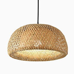 Barcelona LED Suspension en osier "Hanna"