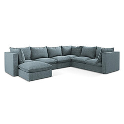 Makamii Canapé modulable 3 places - Argent