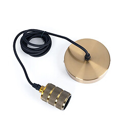 Barcelona LED Suspension à douille E27 vintage/rétro - 5 couleurs