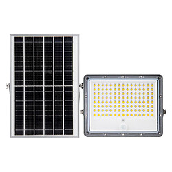 Barcelona LED Projecteur solaire de sécurité 16W - Capteur PIR et télécommande