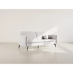 Bestmobilier Lexie - Canapé convertible clic-clac 2 places en velours côtelé