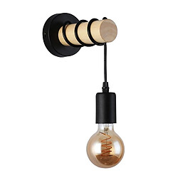 Barcelona LED Lampe murale rustique en bois "MILA"