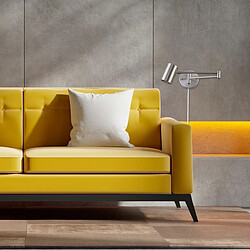 Barcelona LED Applique murale extensible "Lisa" avec prise - E27 G45